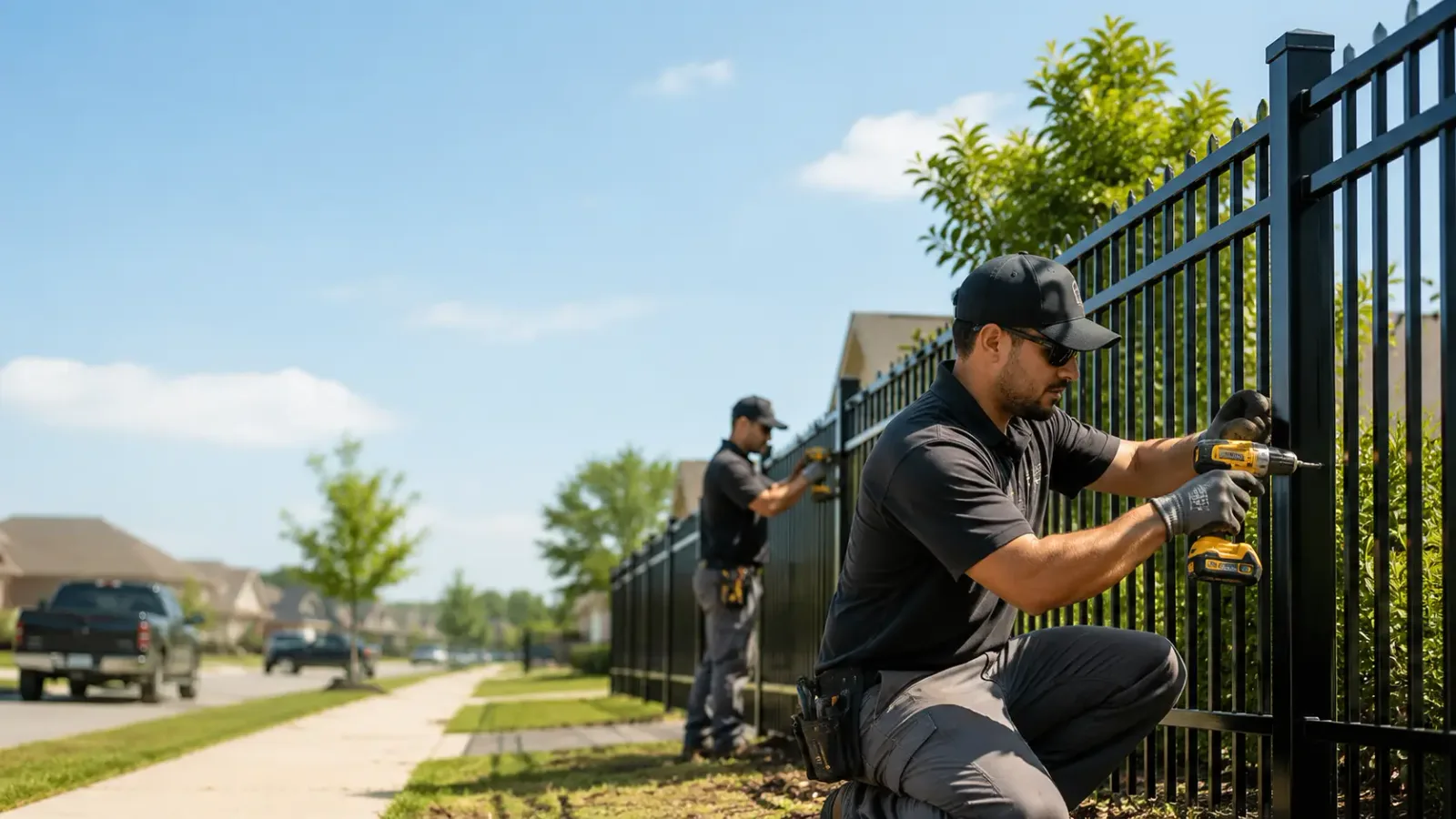 Metal Fence Installation in Marissa, IL